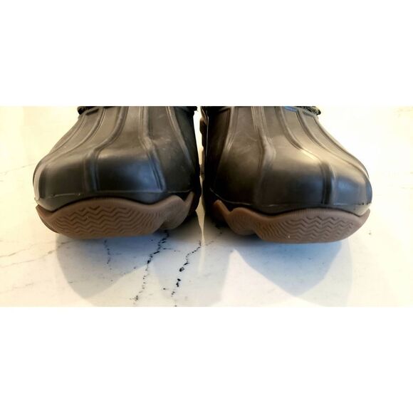 SPERRY MENS AVENUE OLIVE DUCK BOOT NWOB  SIZE US 7 - Picture 6 of 10